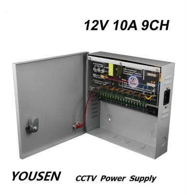 DC12V10A9CH监控电源