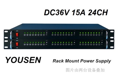 DC36V15A24CH机架式电源-GA系列
