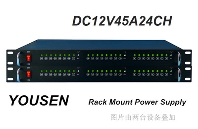 DC12V45A24CH机架式电源-GA系列