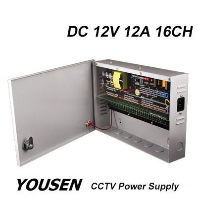 DC12V12A16CH监控电源