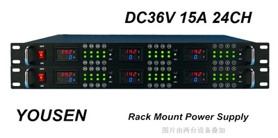 DC36V15A24CH机架式电源-GL系列