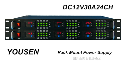 DC12V30A24CH机架式电源-GL系列