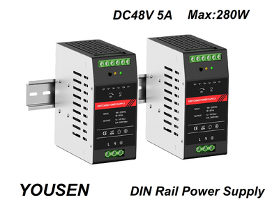 DC48V5A导轨式电源