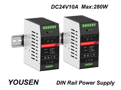 DC24V10A导轨式电源
