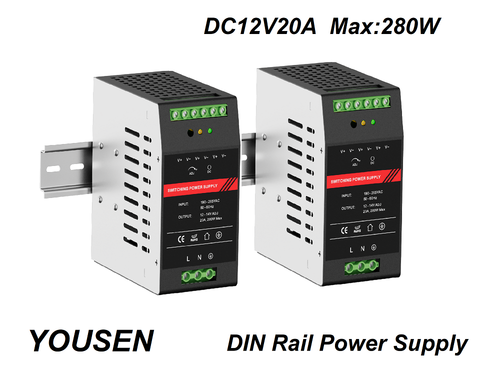 DC12V20A导轨式电源