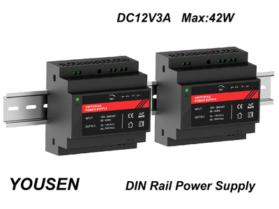 DC12V3A导轨式电源