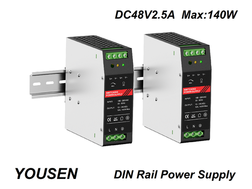 DC48V2.5A导轨式电源
